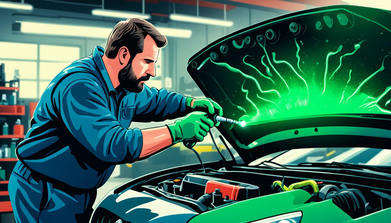 Wyciek płynu chłodniczego z tyłu silnika: Diagnoza i naprawa