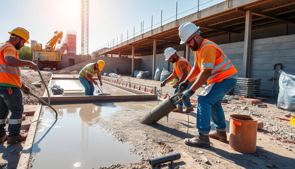 przyspieszenie wiązania betonu