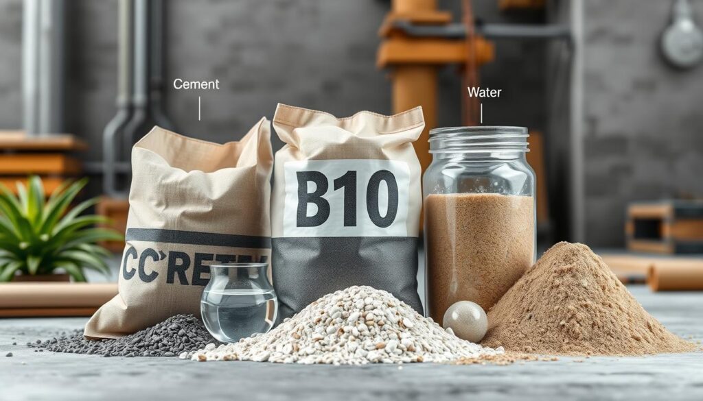 skład betonu b10