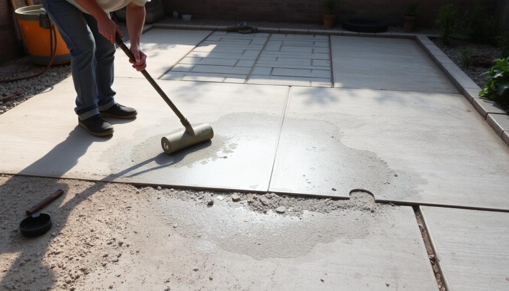 przygotowanie podłoża pod kostkę brukową