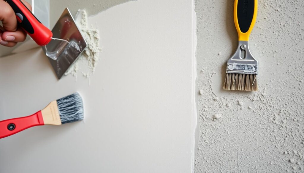 techniki położenia betonu na ścianie