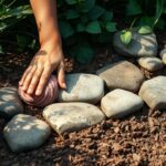 jak wyczyścić kamyki w ogrodzie
