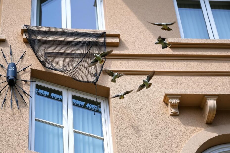 Jak pozbyć się ptaków z elewacji
