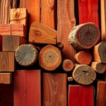 Czerwone drewno – rodzaje, zastosowanie i pielęgnacja Czerwone drewno