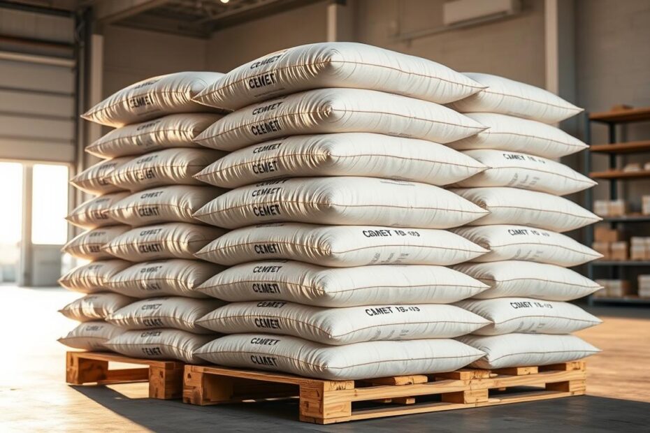 Ile cementu na palecie