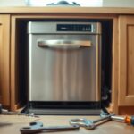 Jak wyciągnąć zmywarkę z zabudowy bez uszkodzenia mebli Jak wyciągnąć zmywarkę z zabudowy
