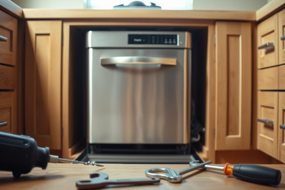 Jak wyciągnąć zmywarkę z zabudowy