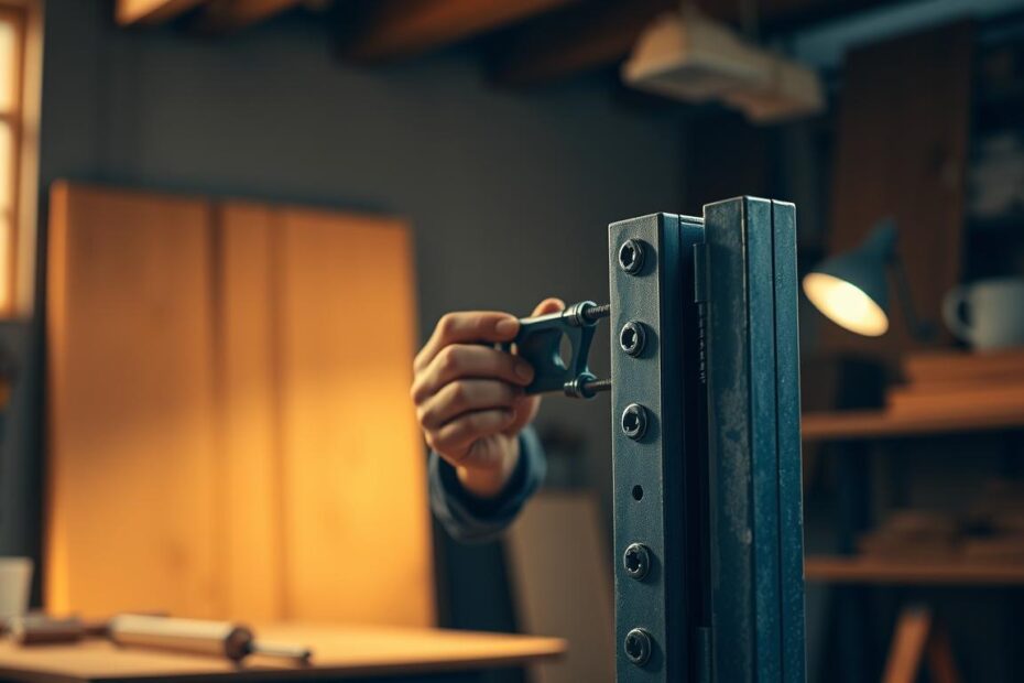 Jak zamontować zawias do metalowej futryny