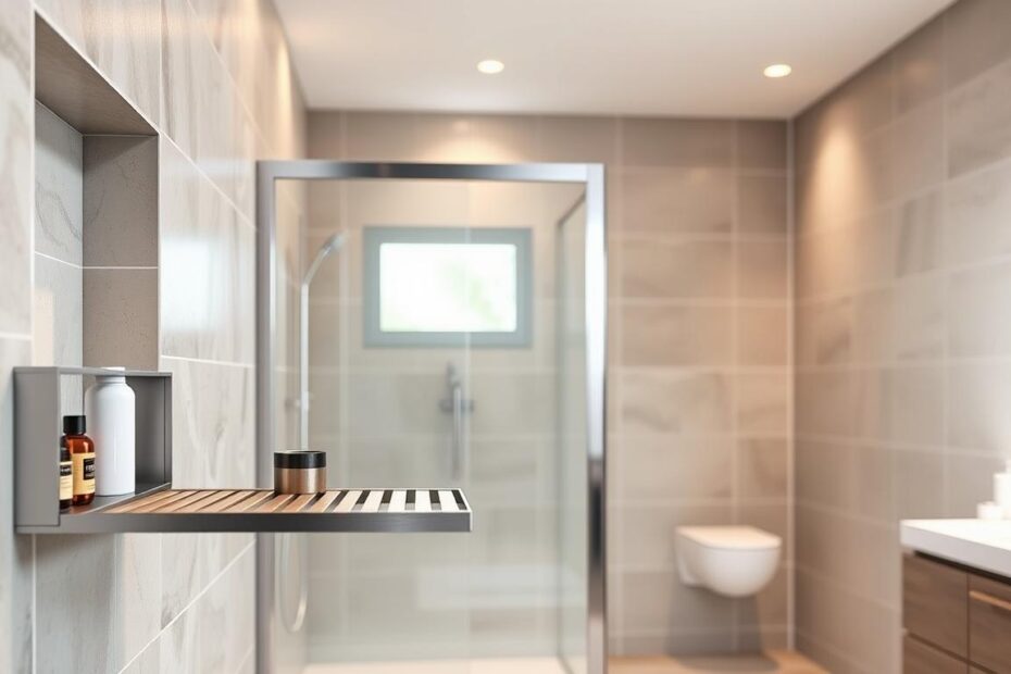 Na jakiej wysokości półka pod prysznicem