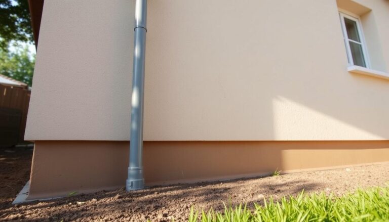 Odpowietrzenie kanału sanitarnego w domu parterowym