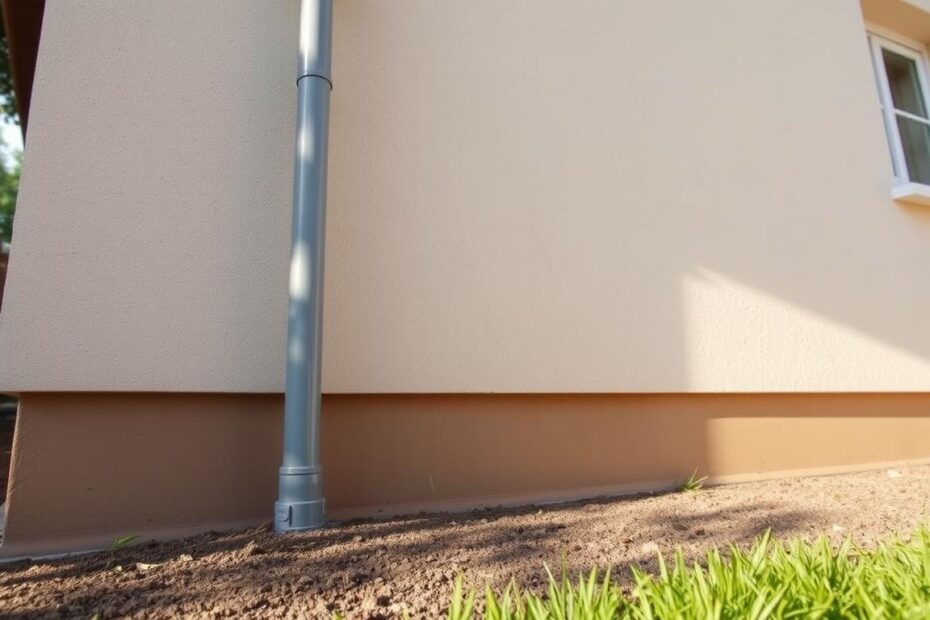 Odpowietrzenie kanału sanitarnego w domu parterowym