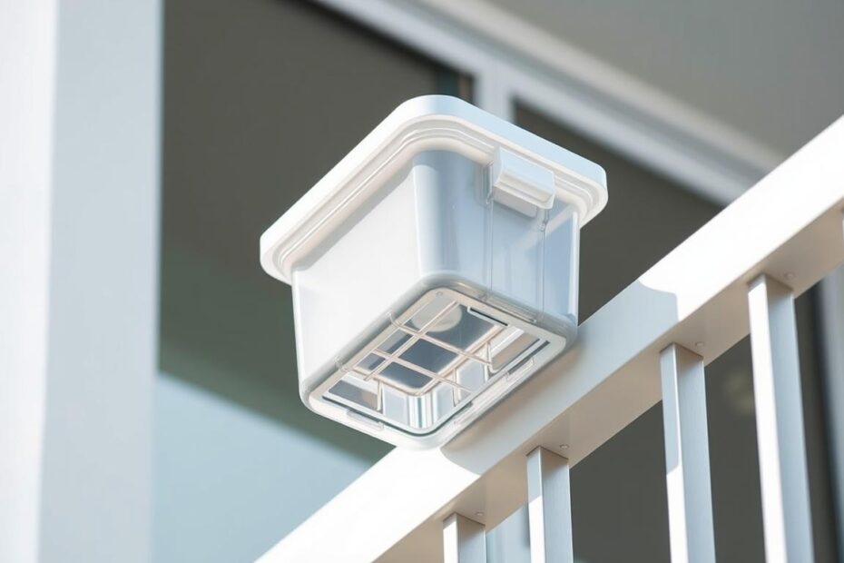 Pojemnik na skropliny klimatyzacji balkon