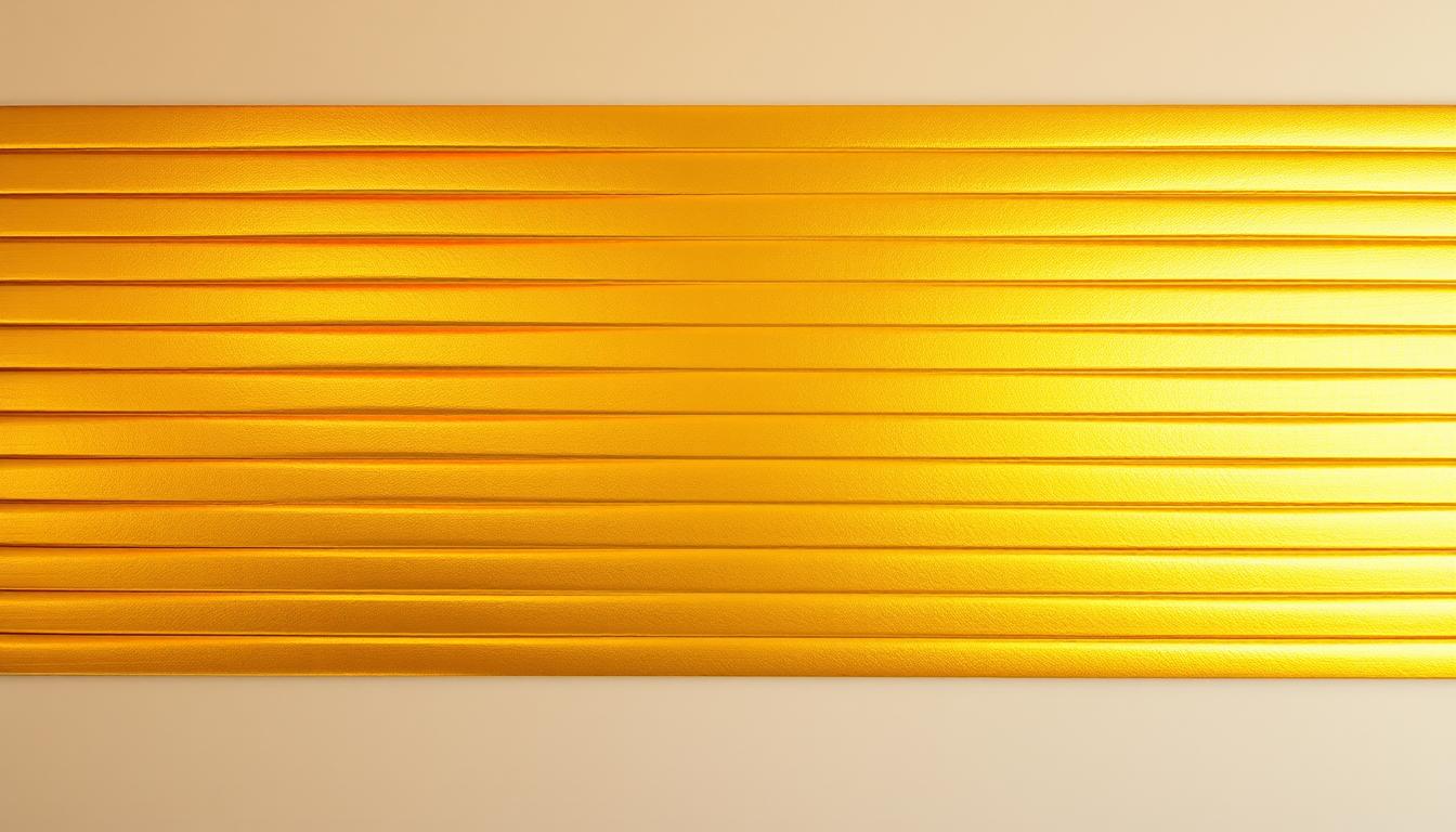 Złote paski na ścianie – jak je zrobić i do jakich wnętrz pasują