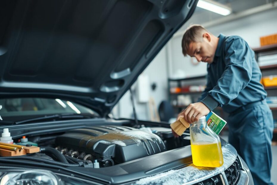 Jak wyczyścić silnik ze starego oleju