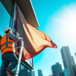 Jak zamontować baner na elewacji