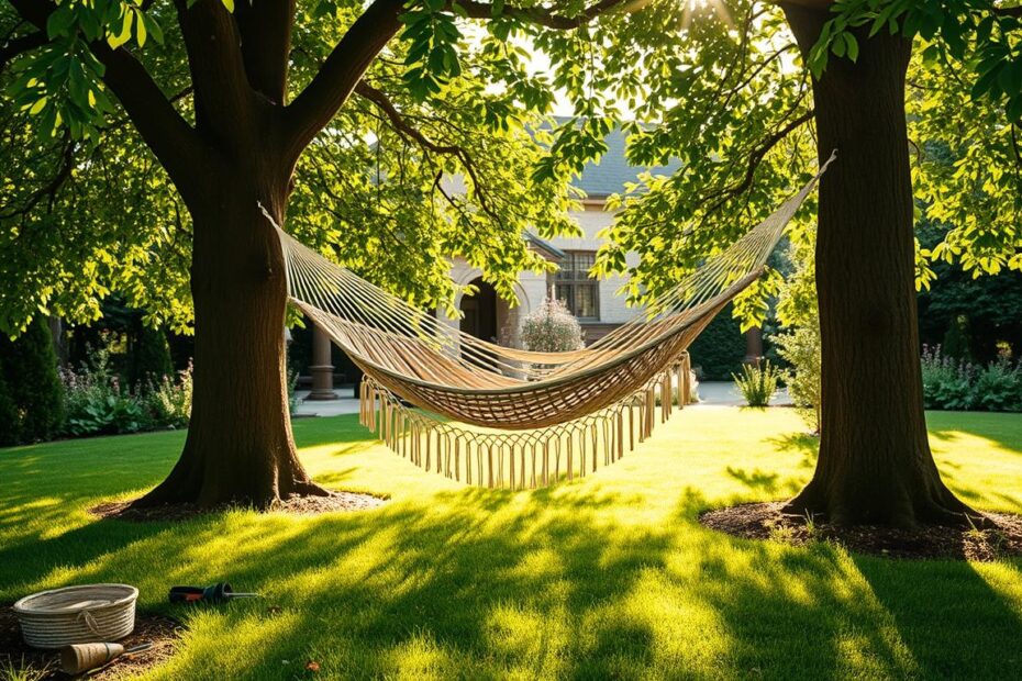 Jak zrobić hamak w ogrodzie