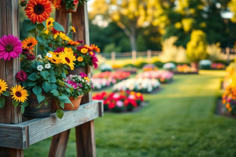 Jak zrobić stojak na kwiaty do ogrodu